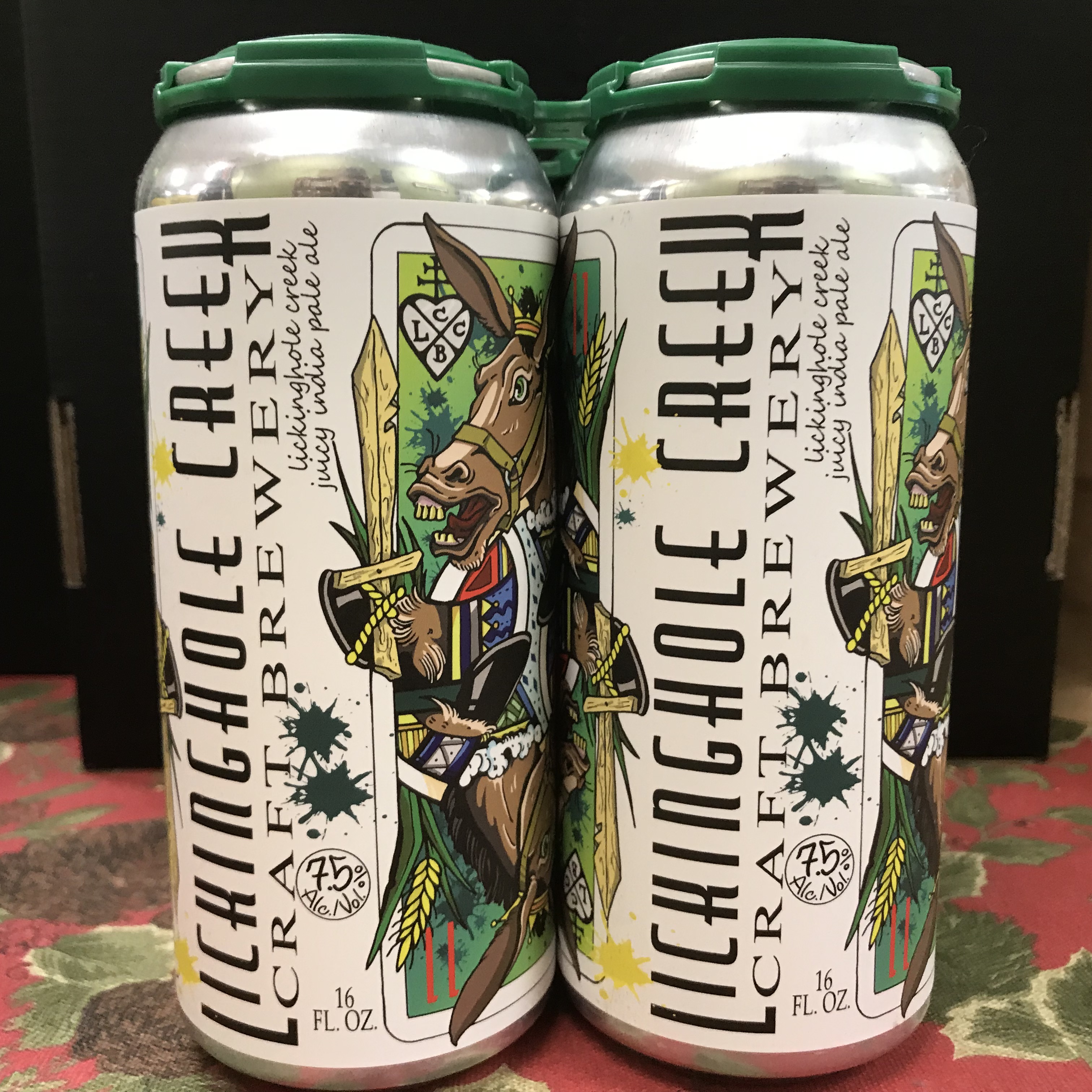 Lickinghole Creek Juicy India Pale Ale 4 x 1 pint cans