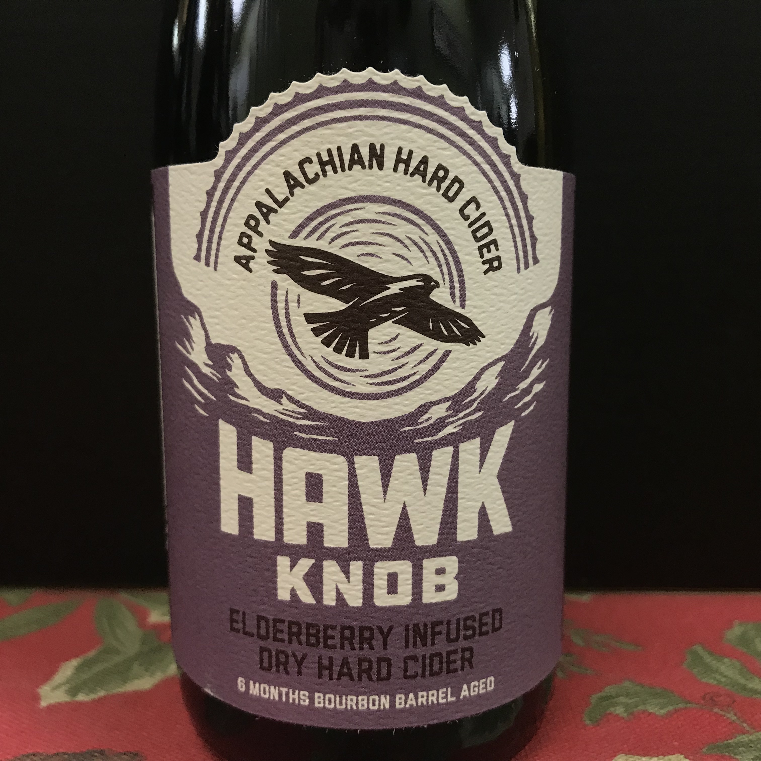 Appalachian Hawk Knob Eldeberry infused cider 500ml