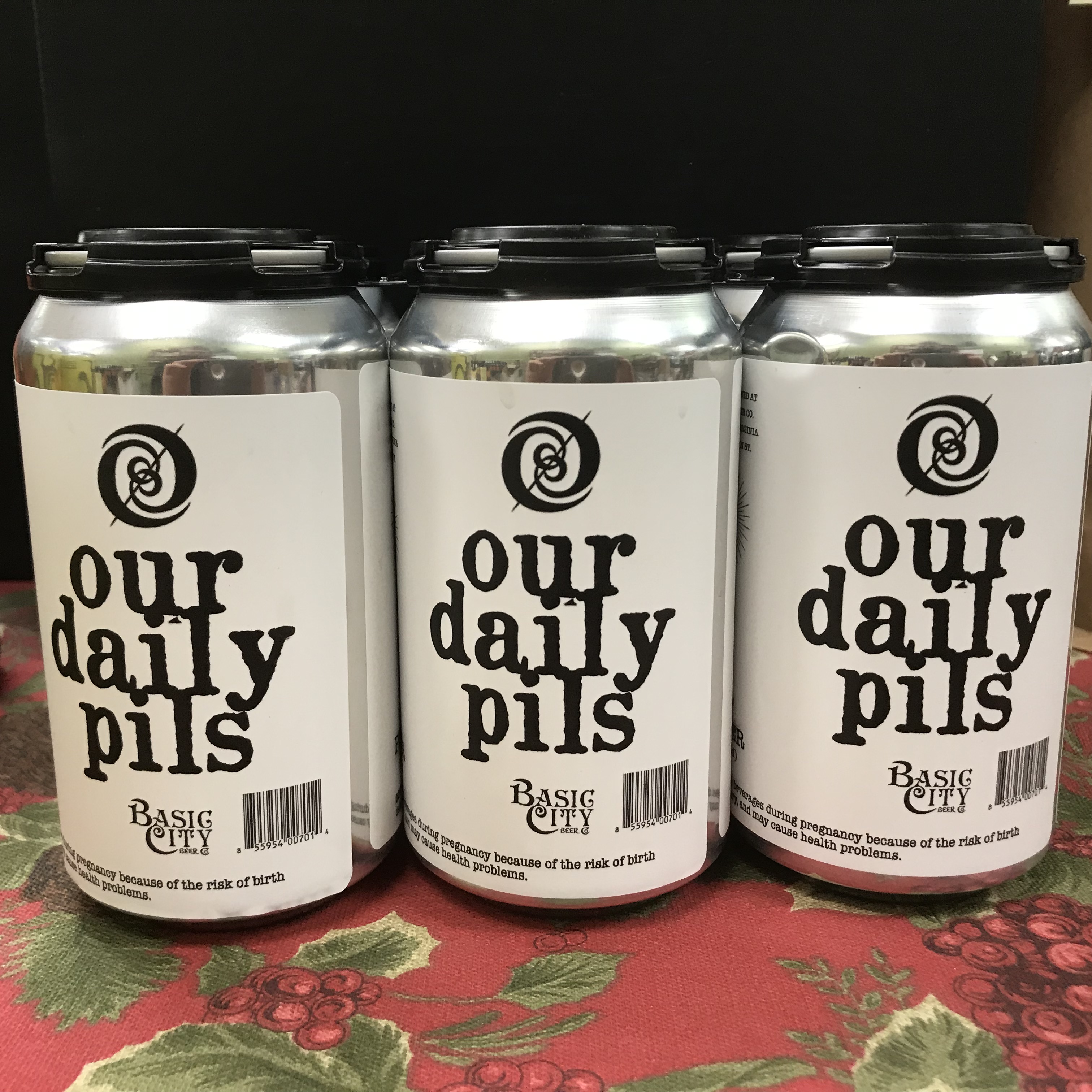 Basic City Our Daily Pils 6 x 12oz cans