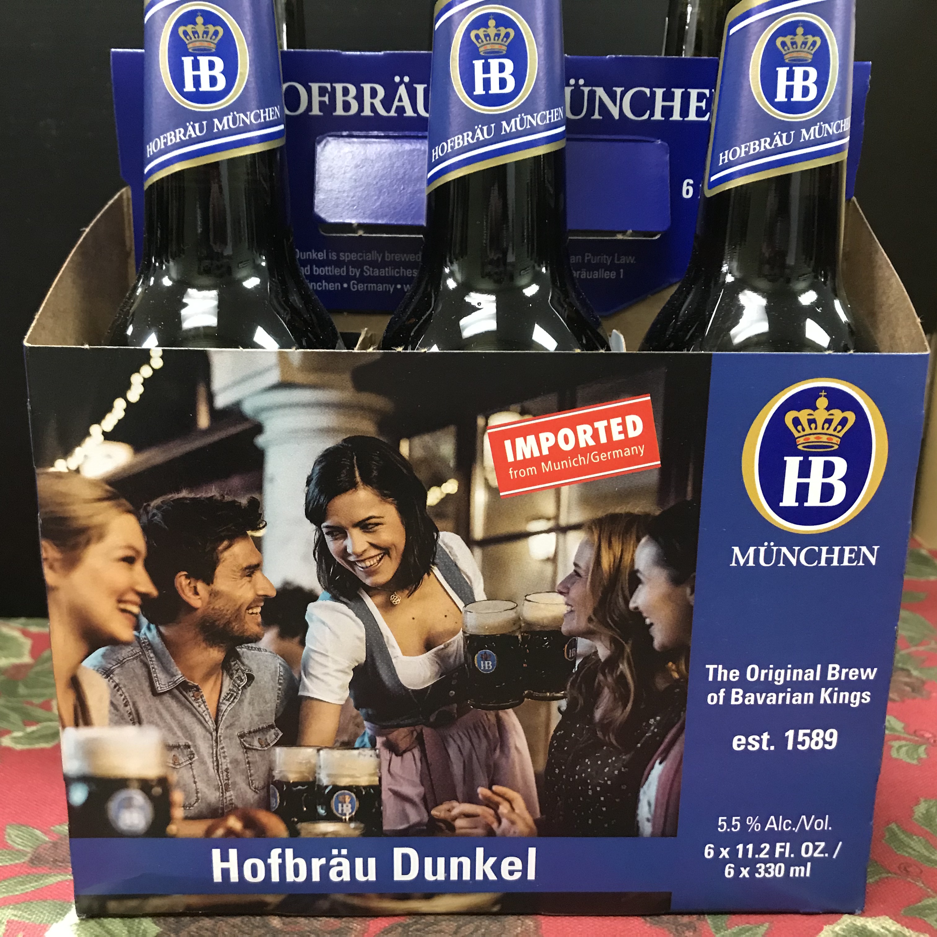 Hofbrau Dunkel Lager 6 x 12 oz