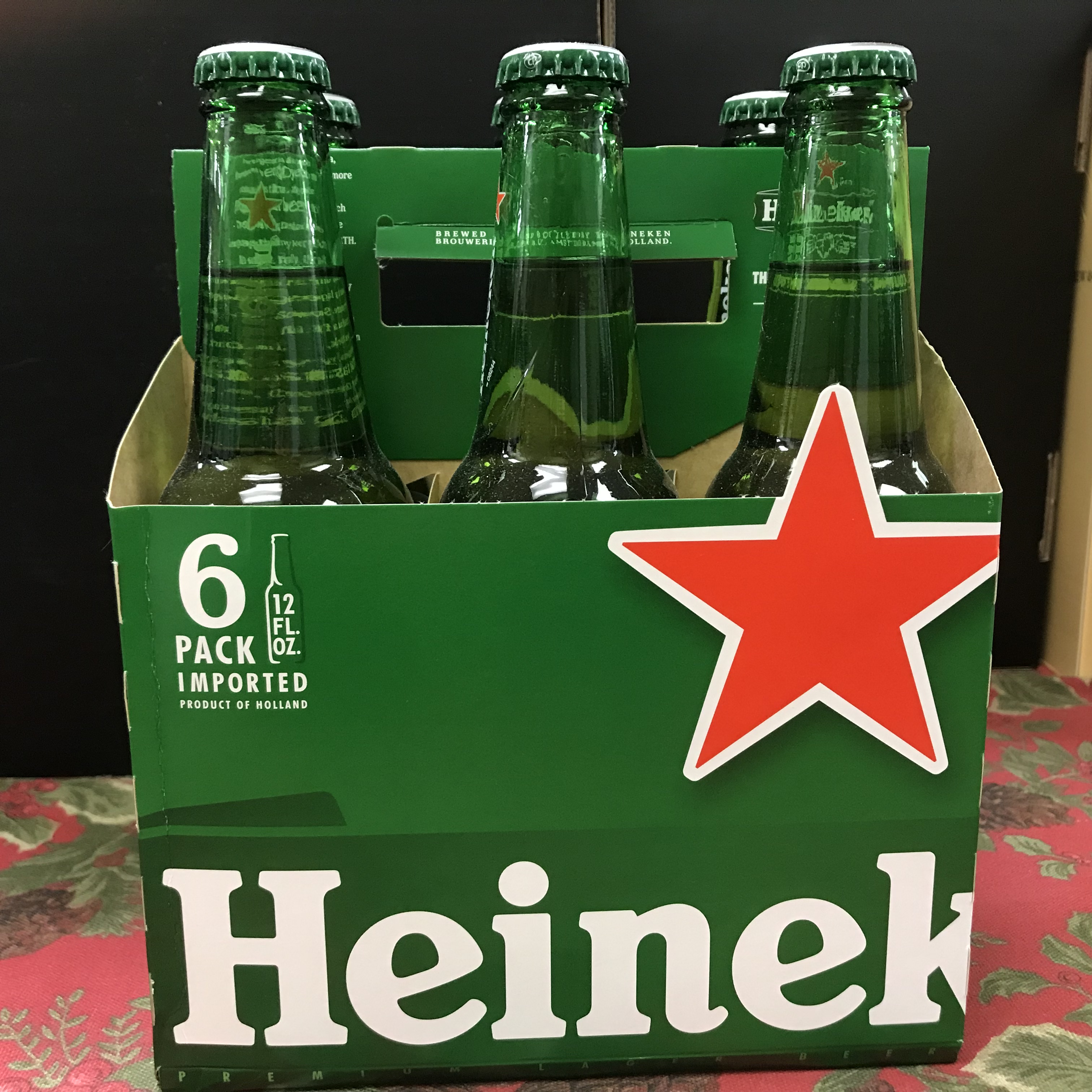 Heineken Lager 6 x 12 oz