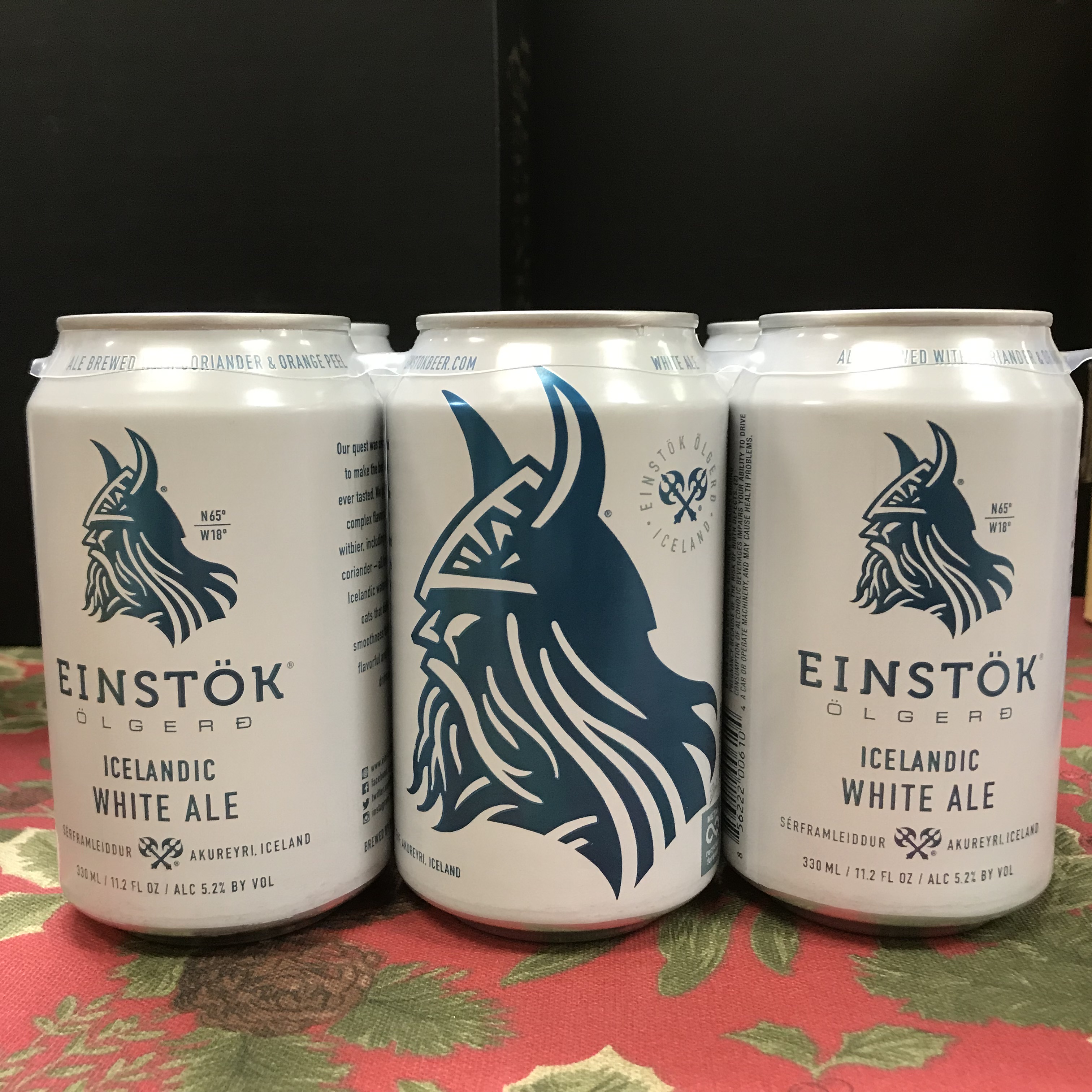 Einstok Icelandic White Ale 6 x 12oz