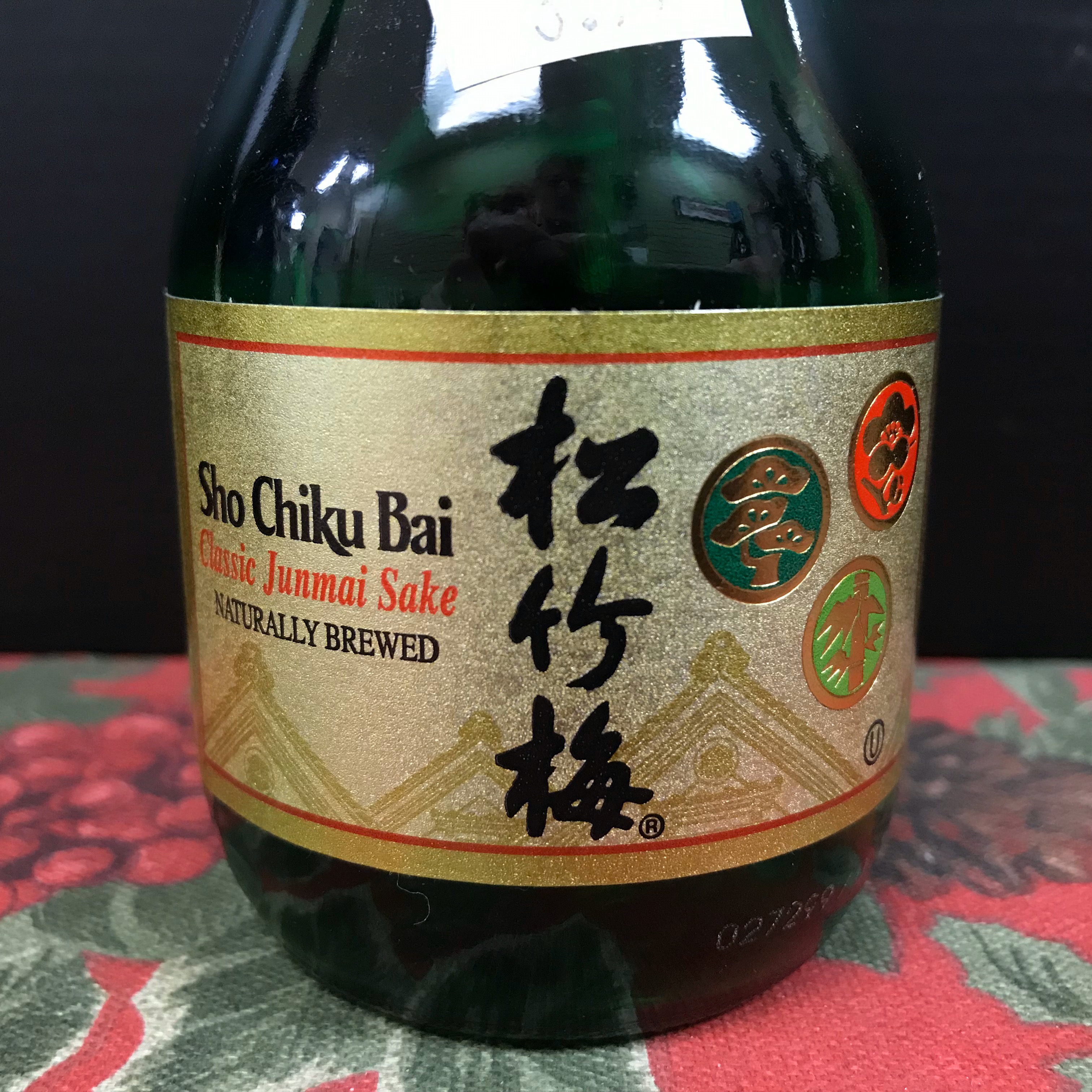 Sho Chiku Bai Classic Junmai Sake 180ml