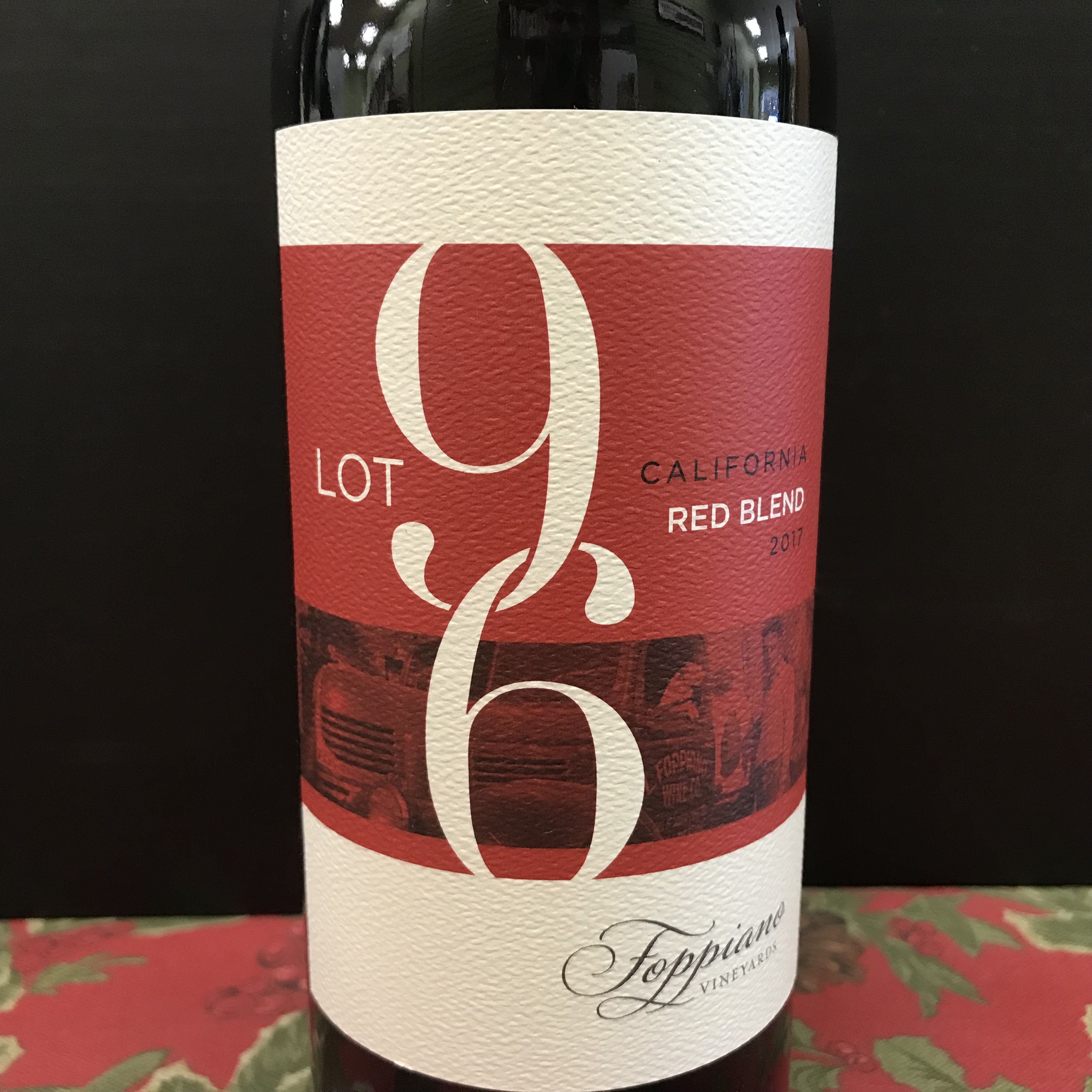 Foppiano Lot 96 Red Blend California 2017