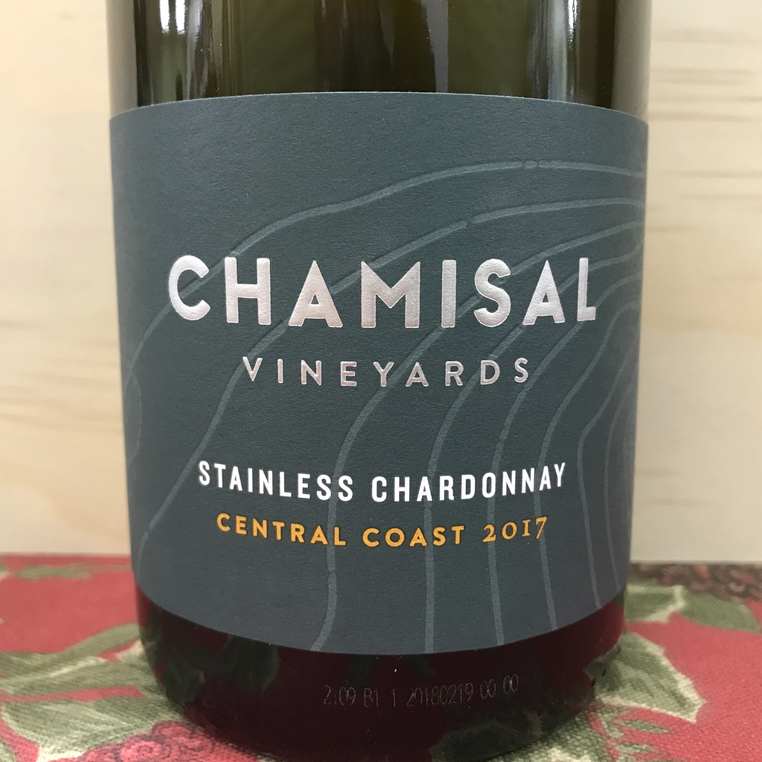 Chamisal Chardonnay Central Coast Stainless 2017