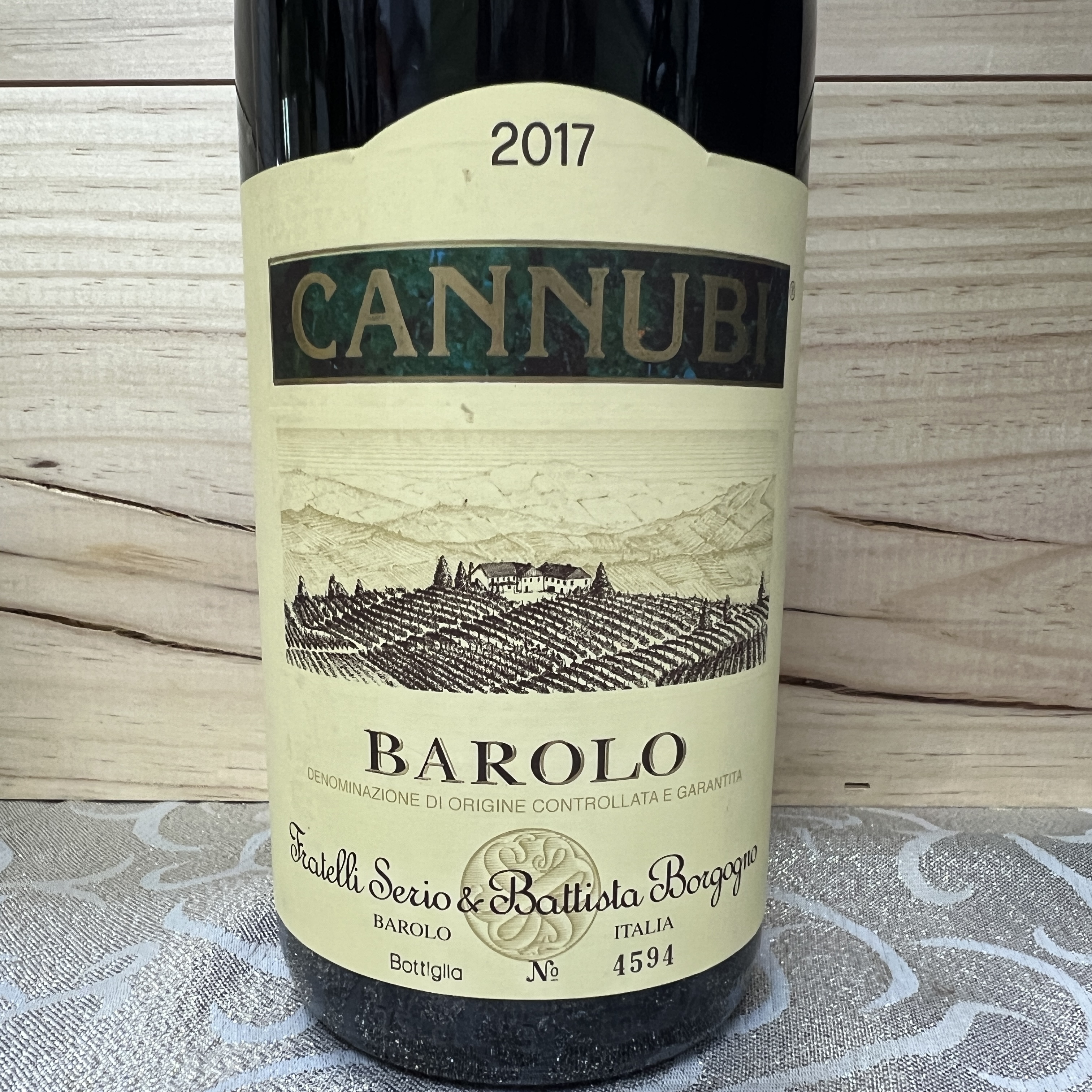 S & B Borgogno Barolo Cannubi Cru 2017