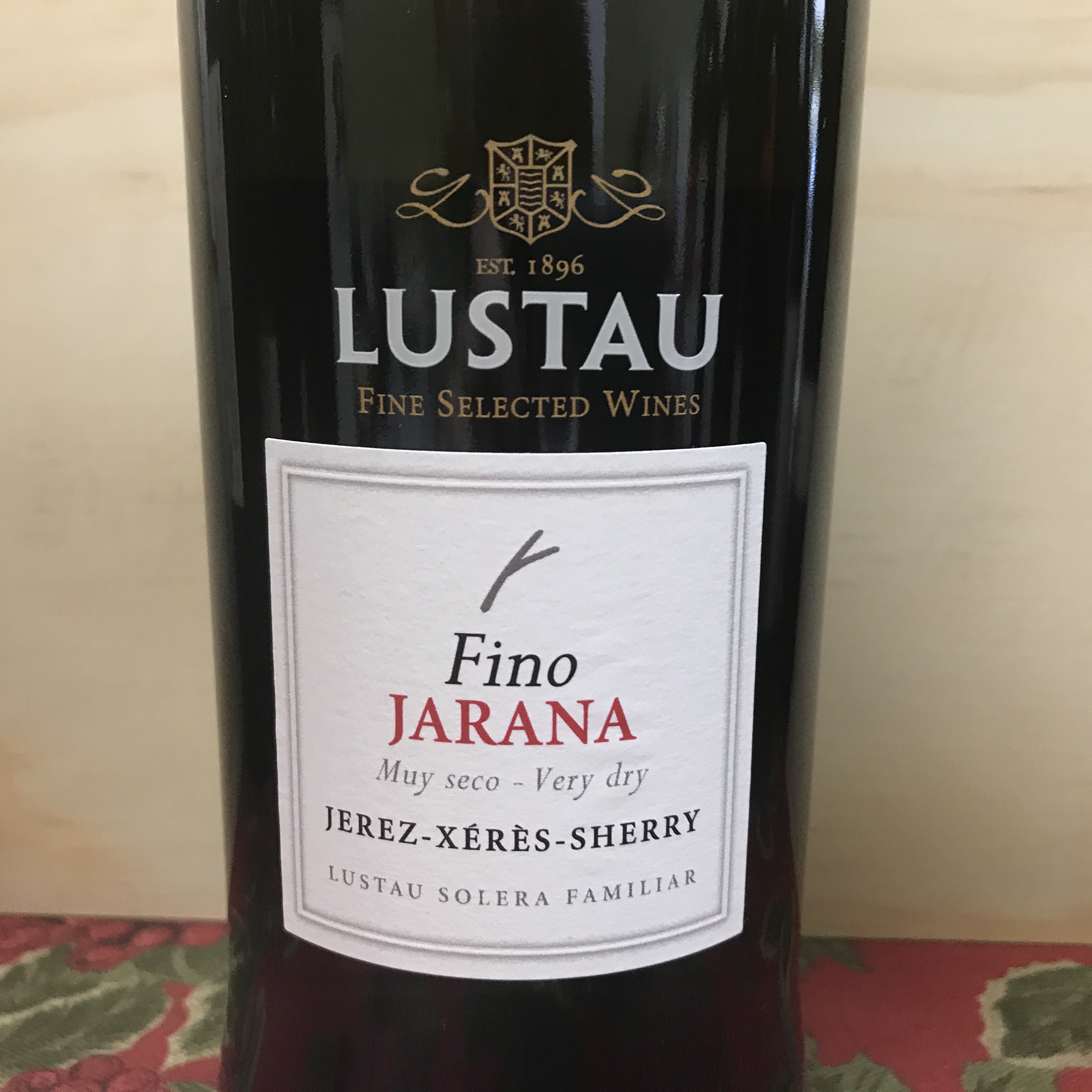 Lustau Fino Jarana Dry Sherry