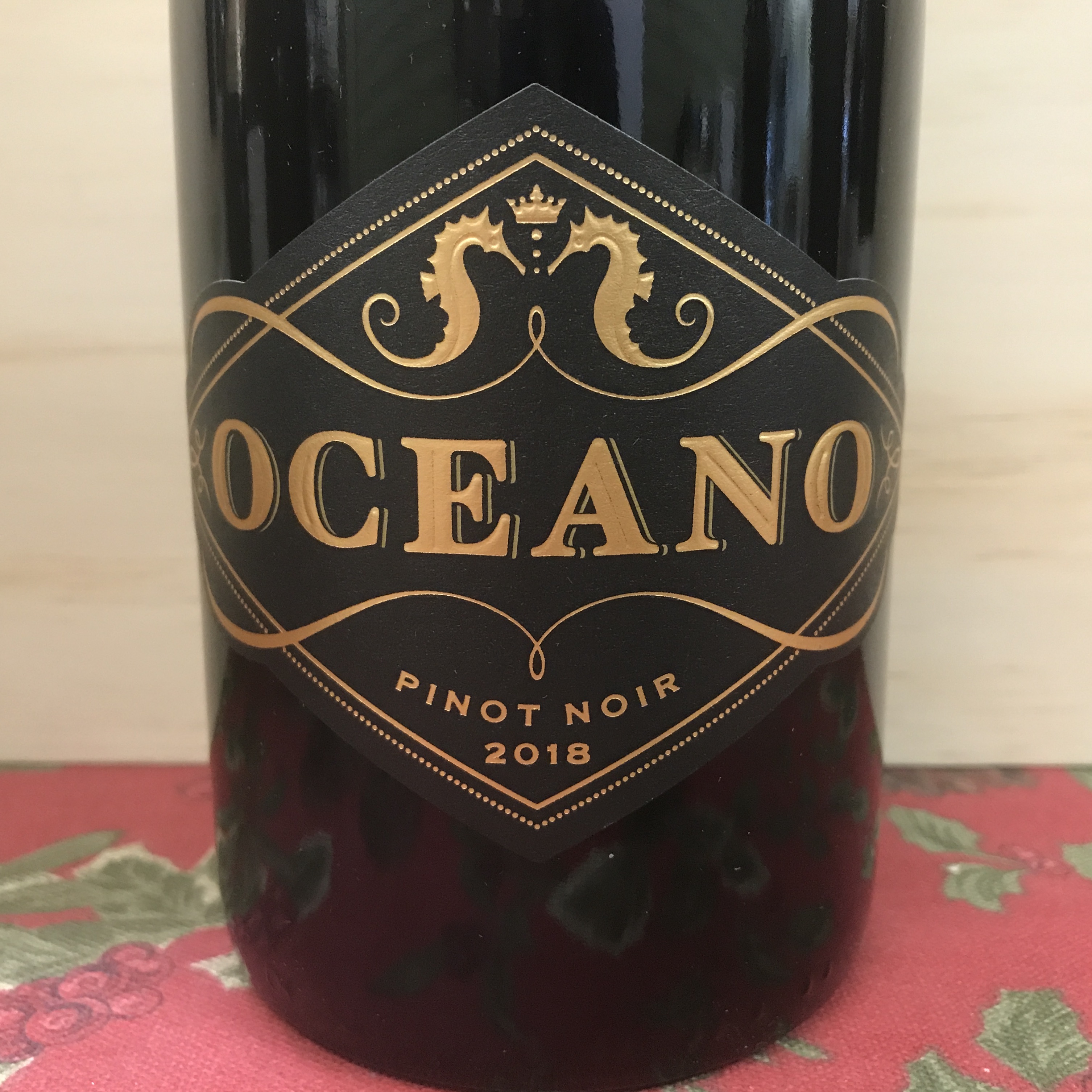 Oceano Pinot Noir Spanish Springs Vineyard 2018