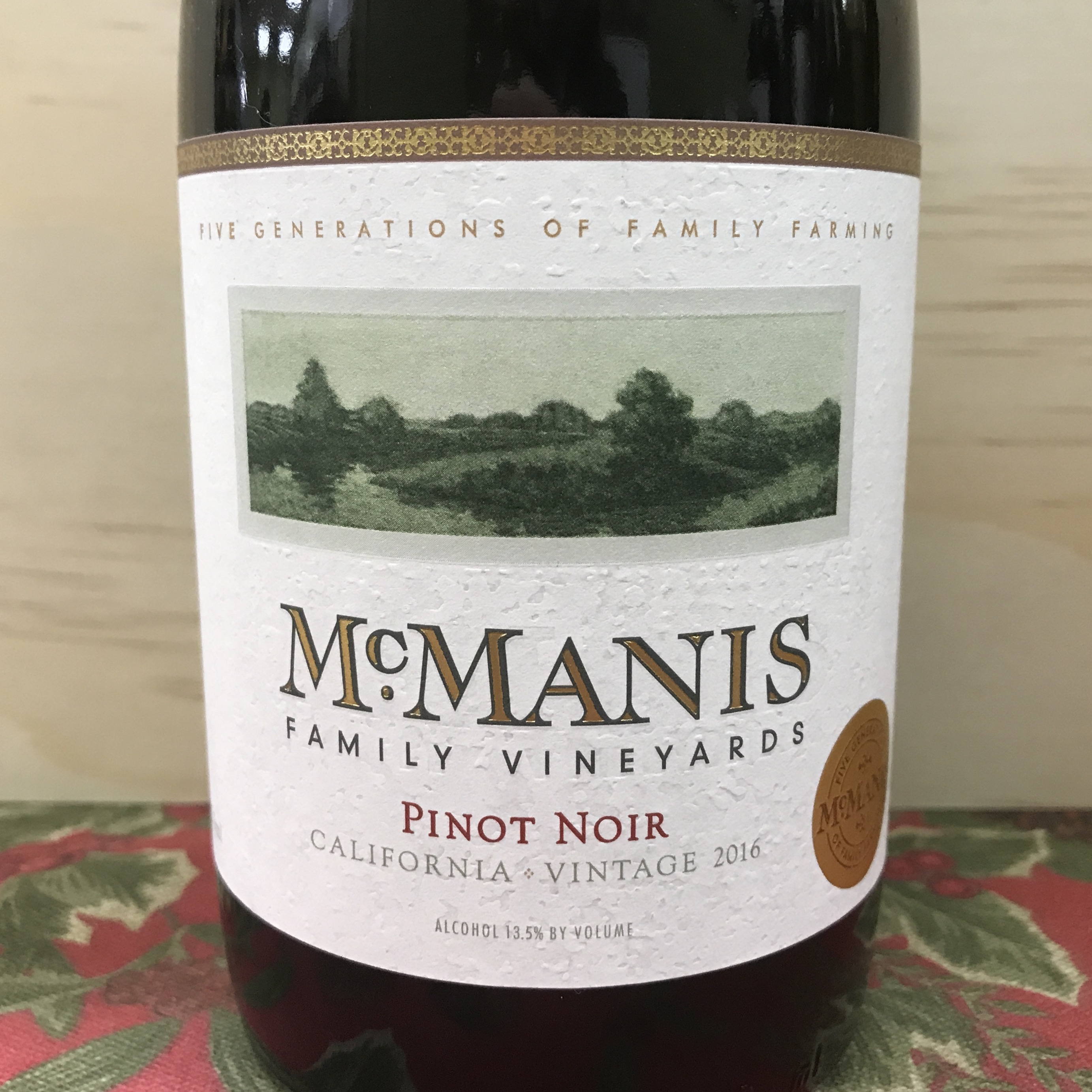 McManis Pinot Noir California 2016