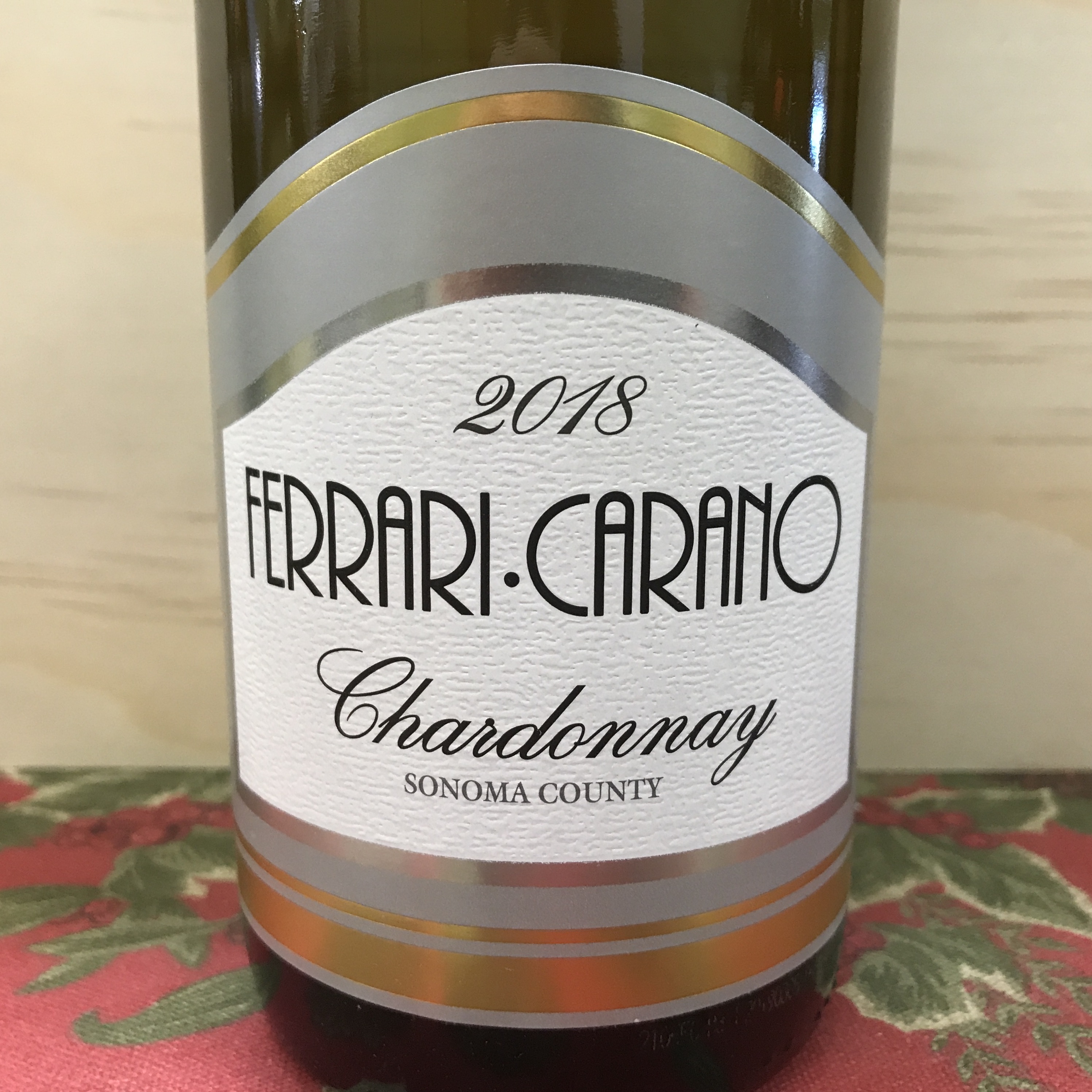 Ferrari-Carano Chardonnay Sonoma County 2018