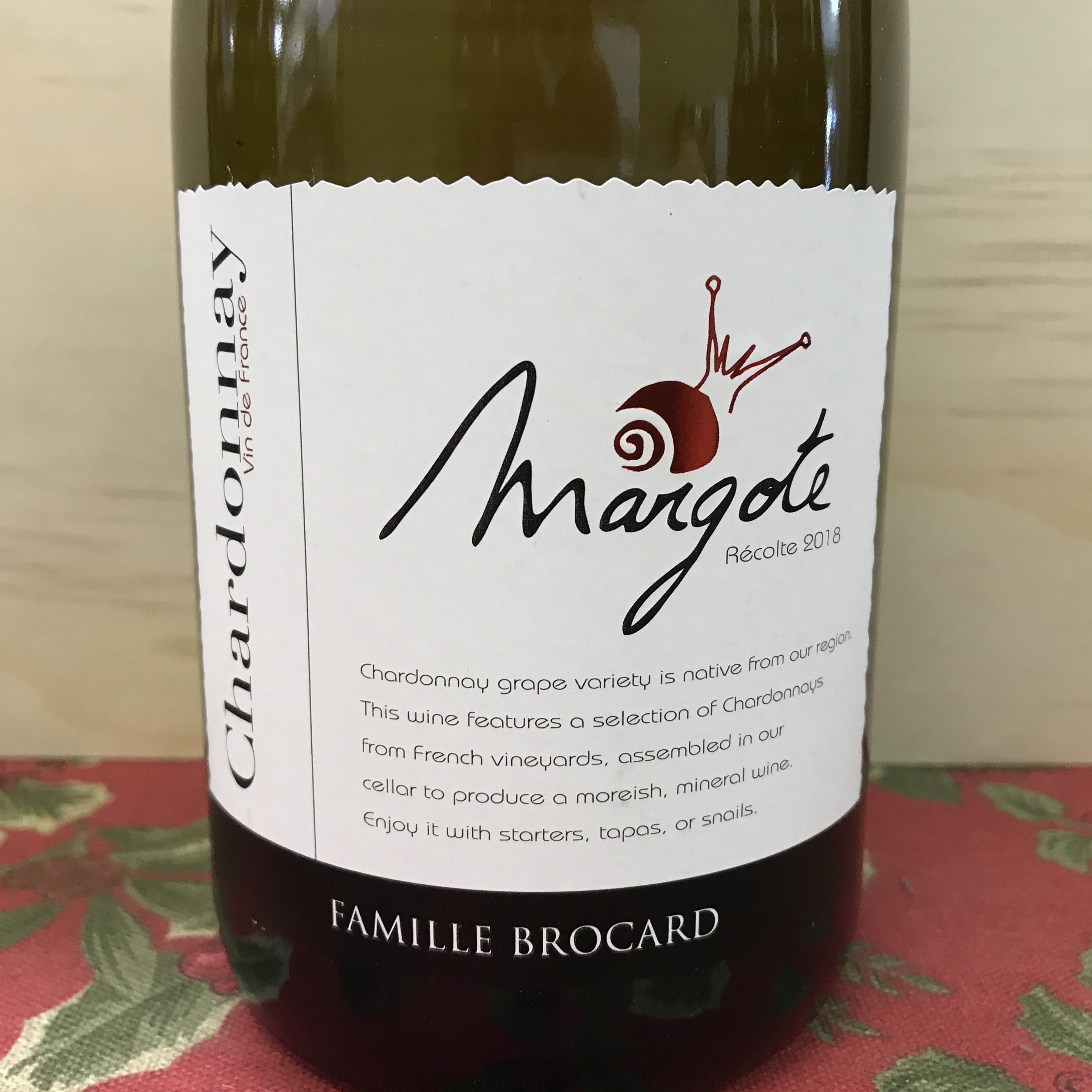 Famille Brocard Margote Chardonnay 2018
