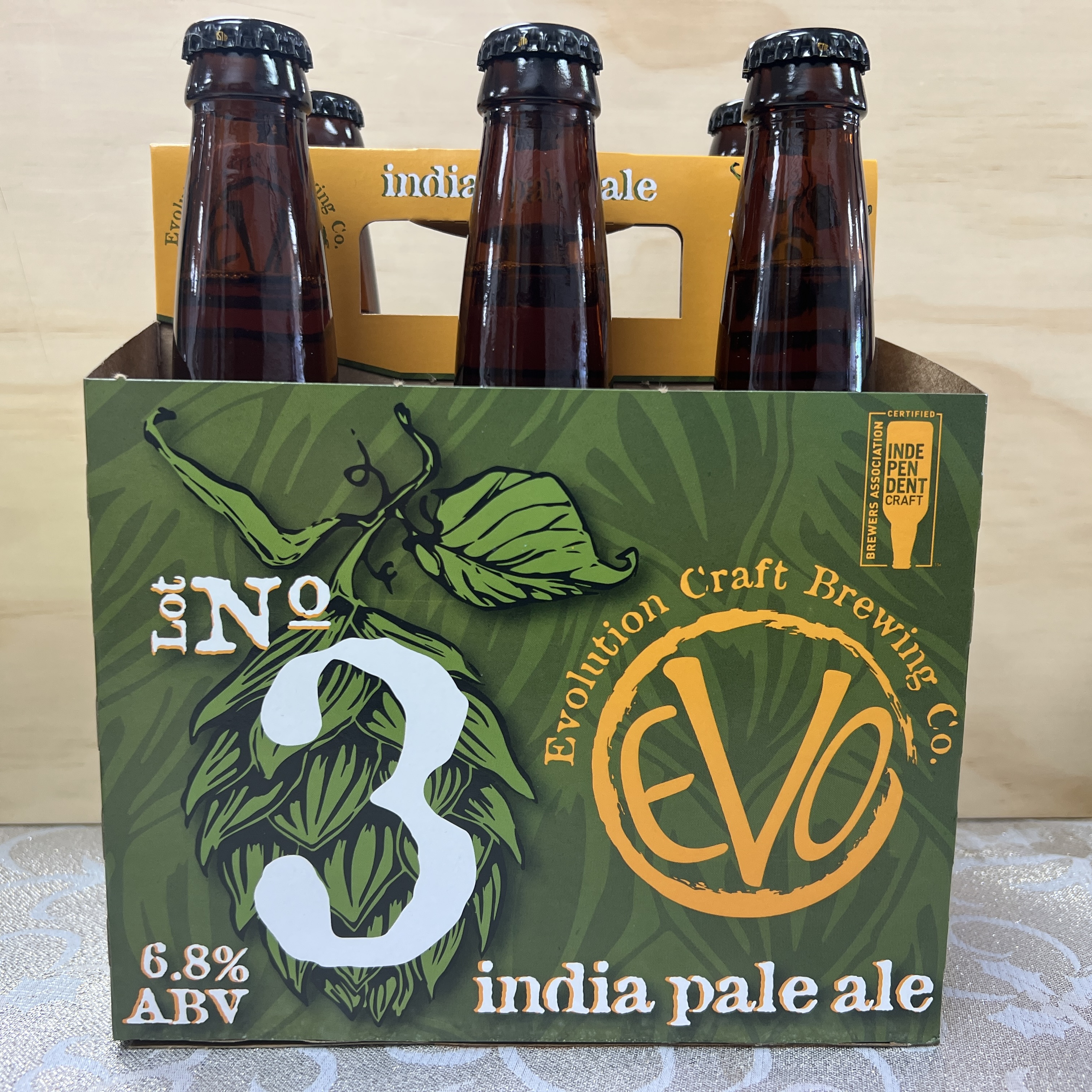 Evolution Lot no. 3 India Pale Ale 6 x 12oz bottles