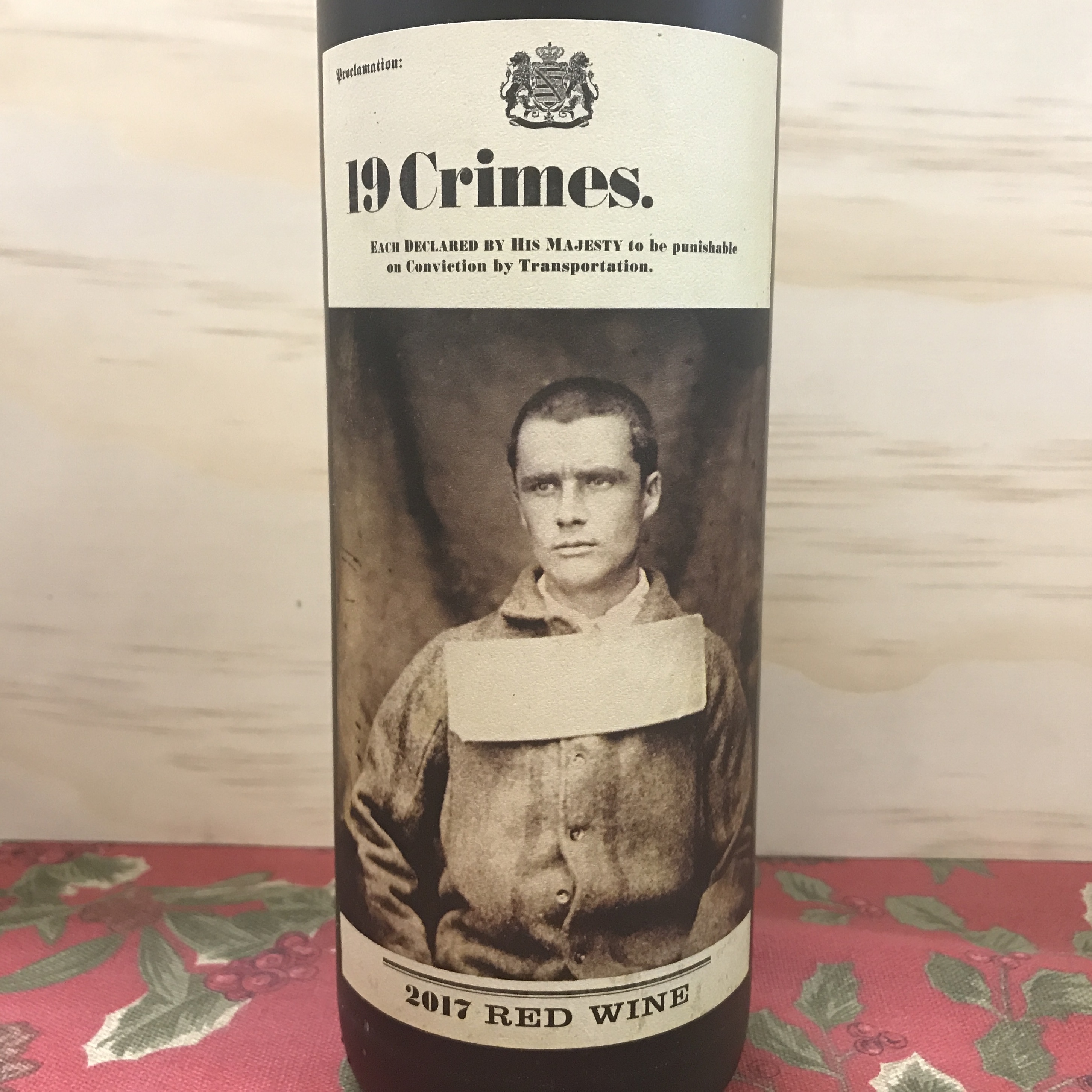 19 Crimes Red Wine 2017