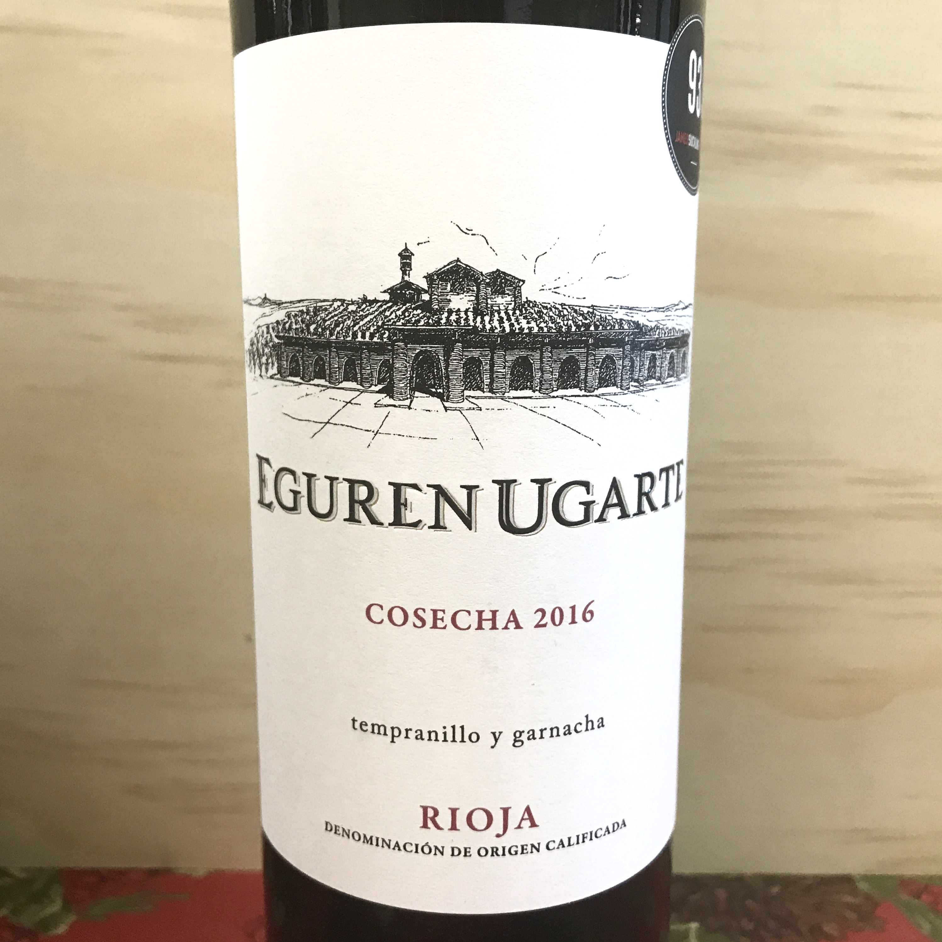 Eguren Ugarte Rioja 2018