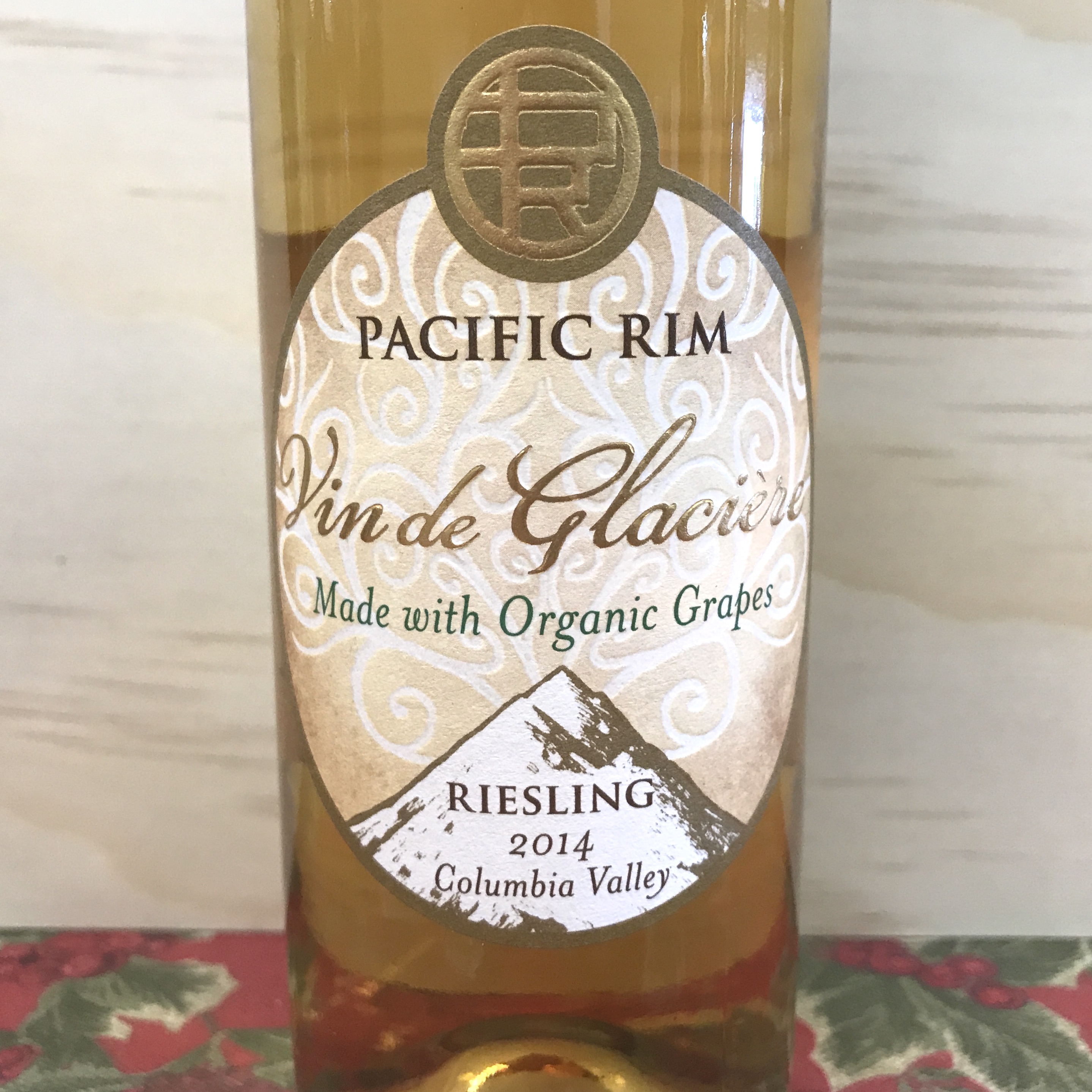 Pacific Rim Vin de Glacier desert Riesling Organic 2014