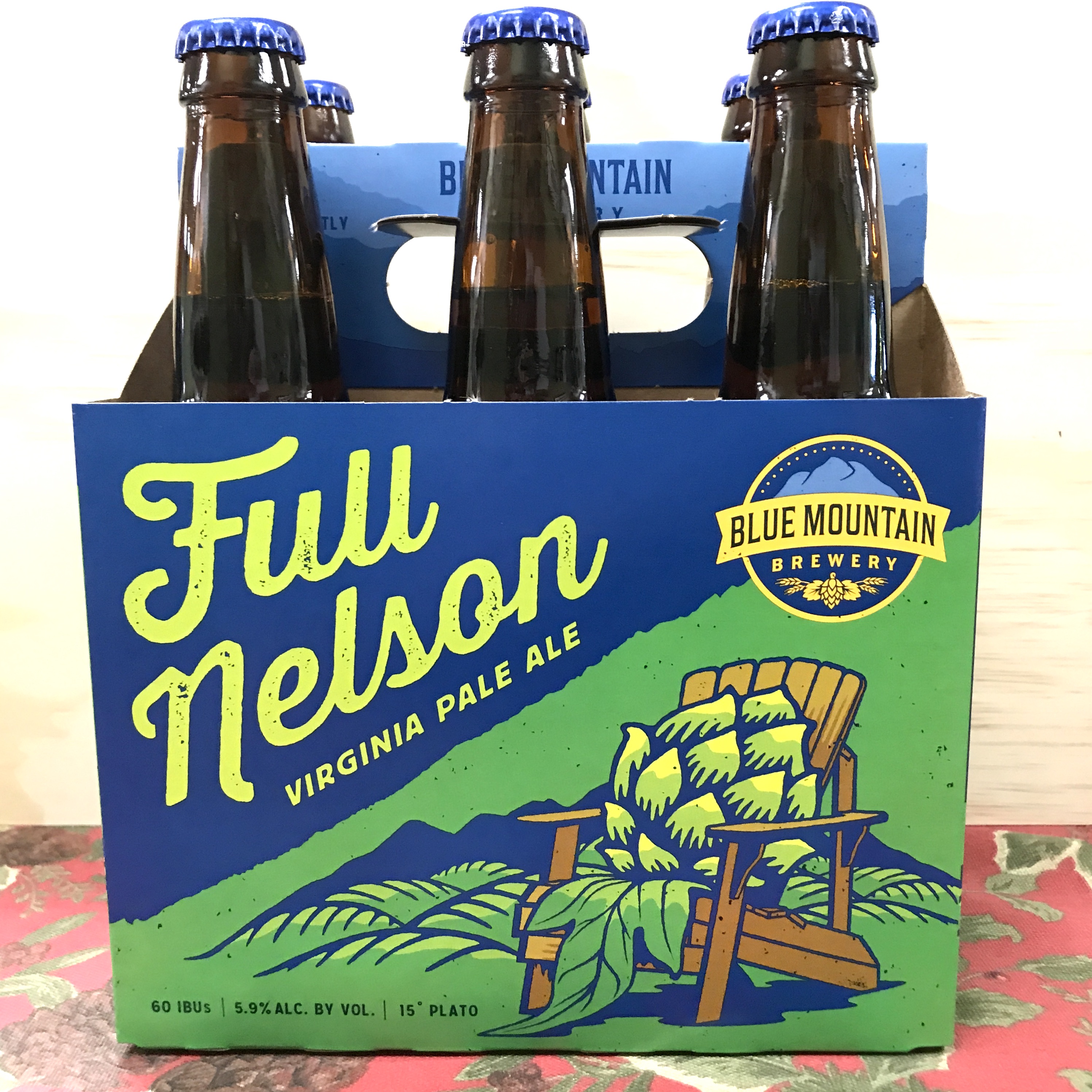 Blue Mountain Full Nelson Virginia Pale Ale 6 x 12 oz bottles