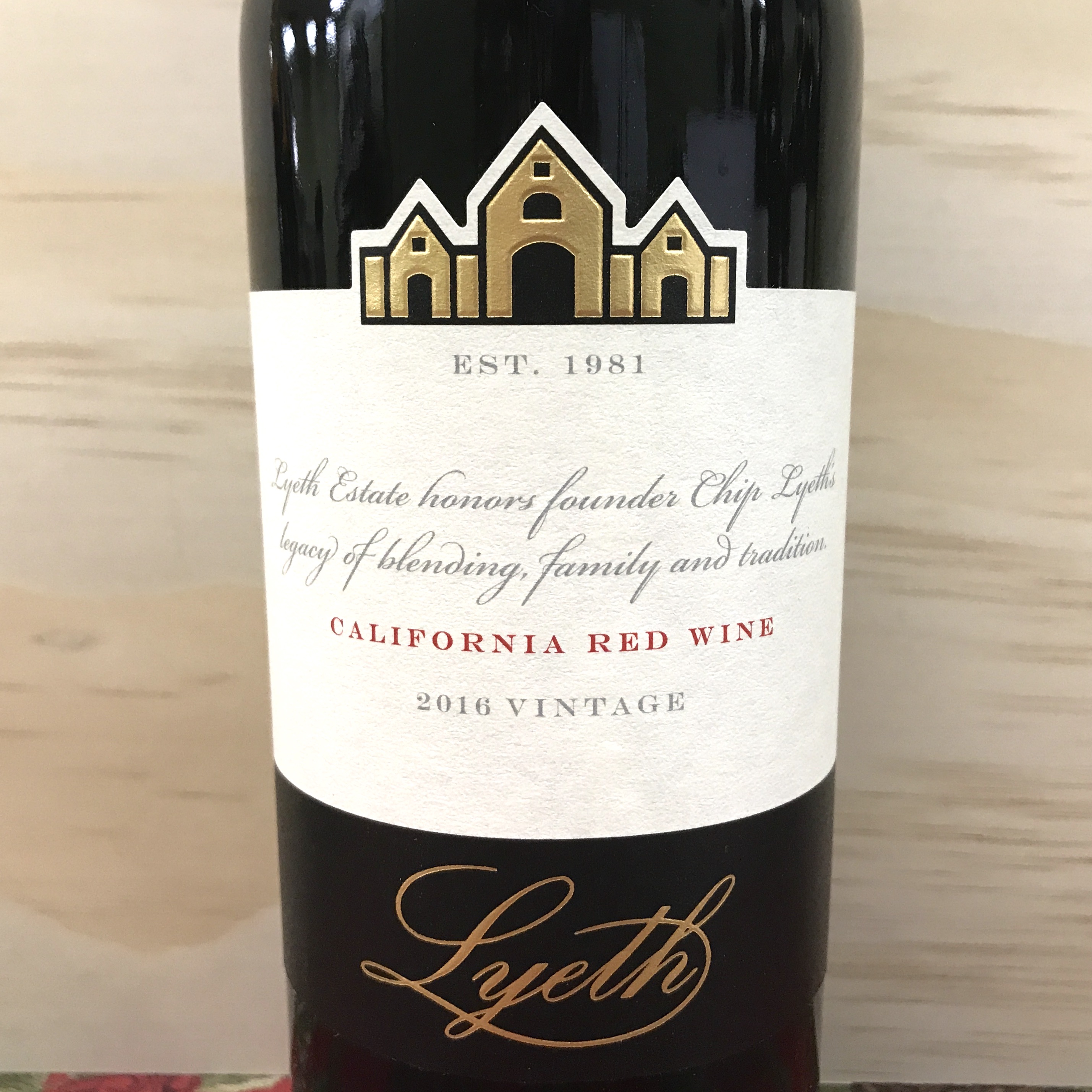 Lyeth California Red Wine 2016