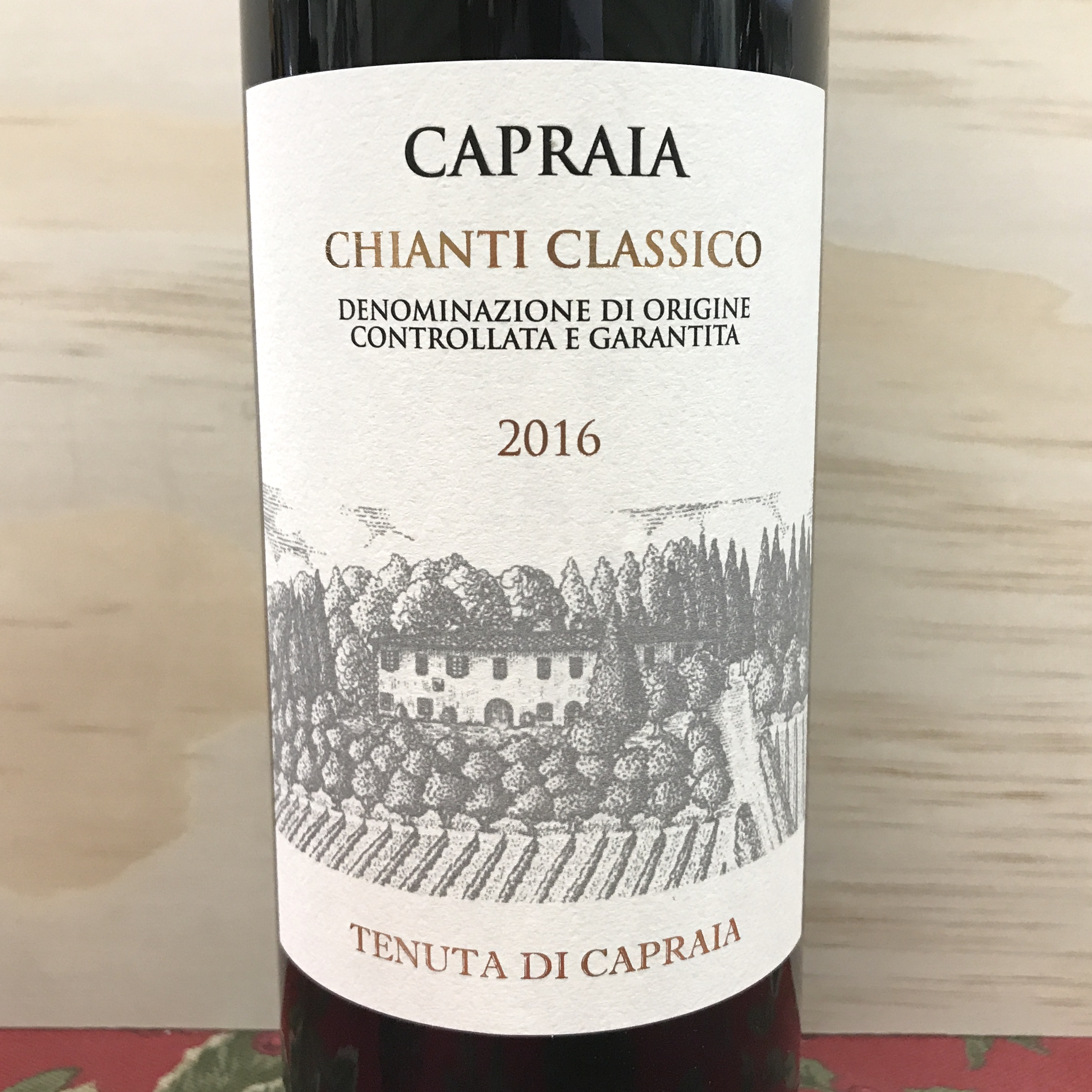 Tenuta di Capraia Chianti Classico 2016 [red Sangiovese blend] 19.99 Rio Hill Wine & Beer