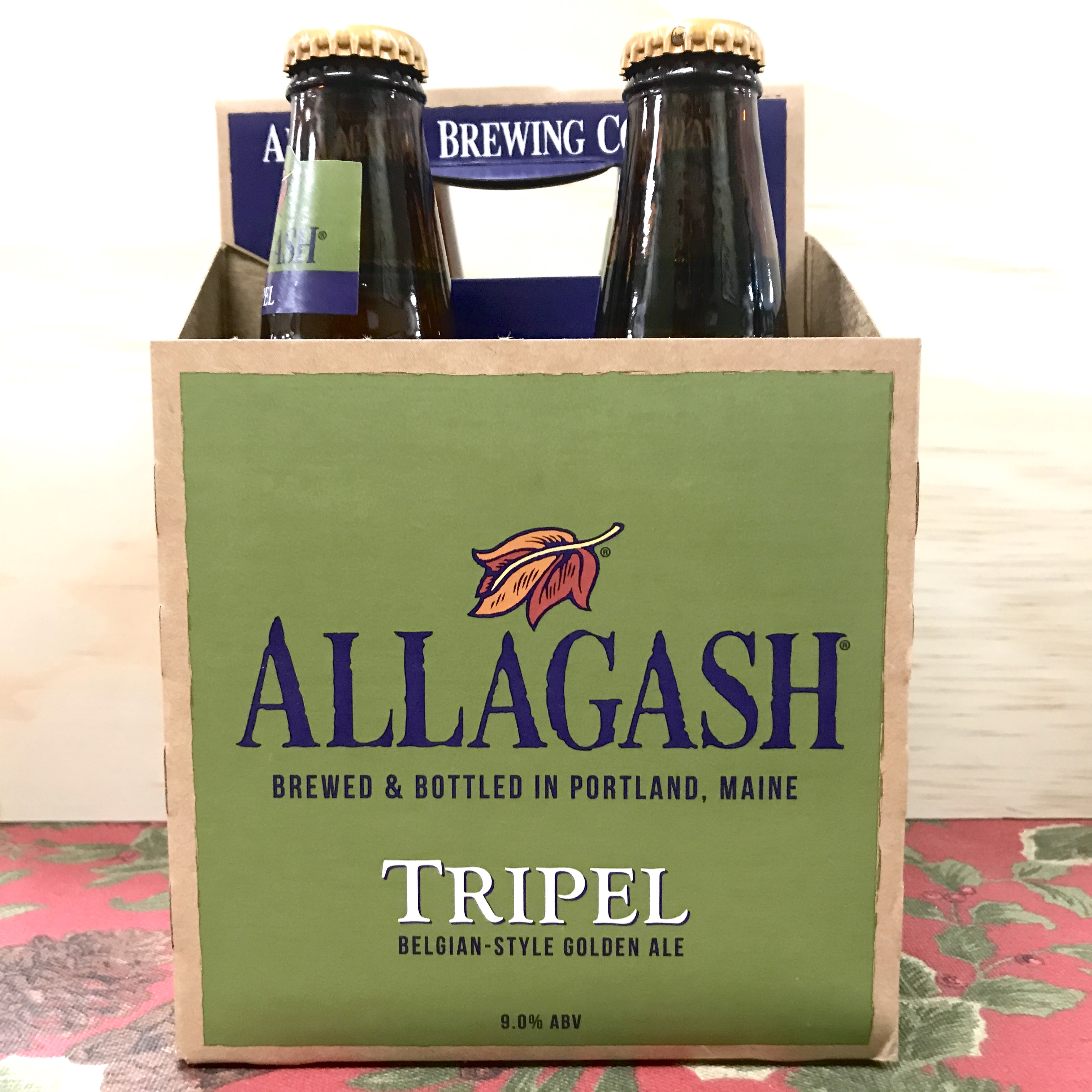 Allagash Tripel Belgian-style Golden Ale 4pk/12oz