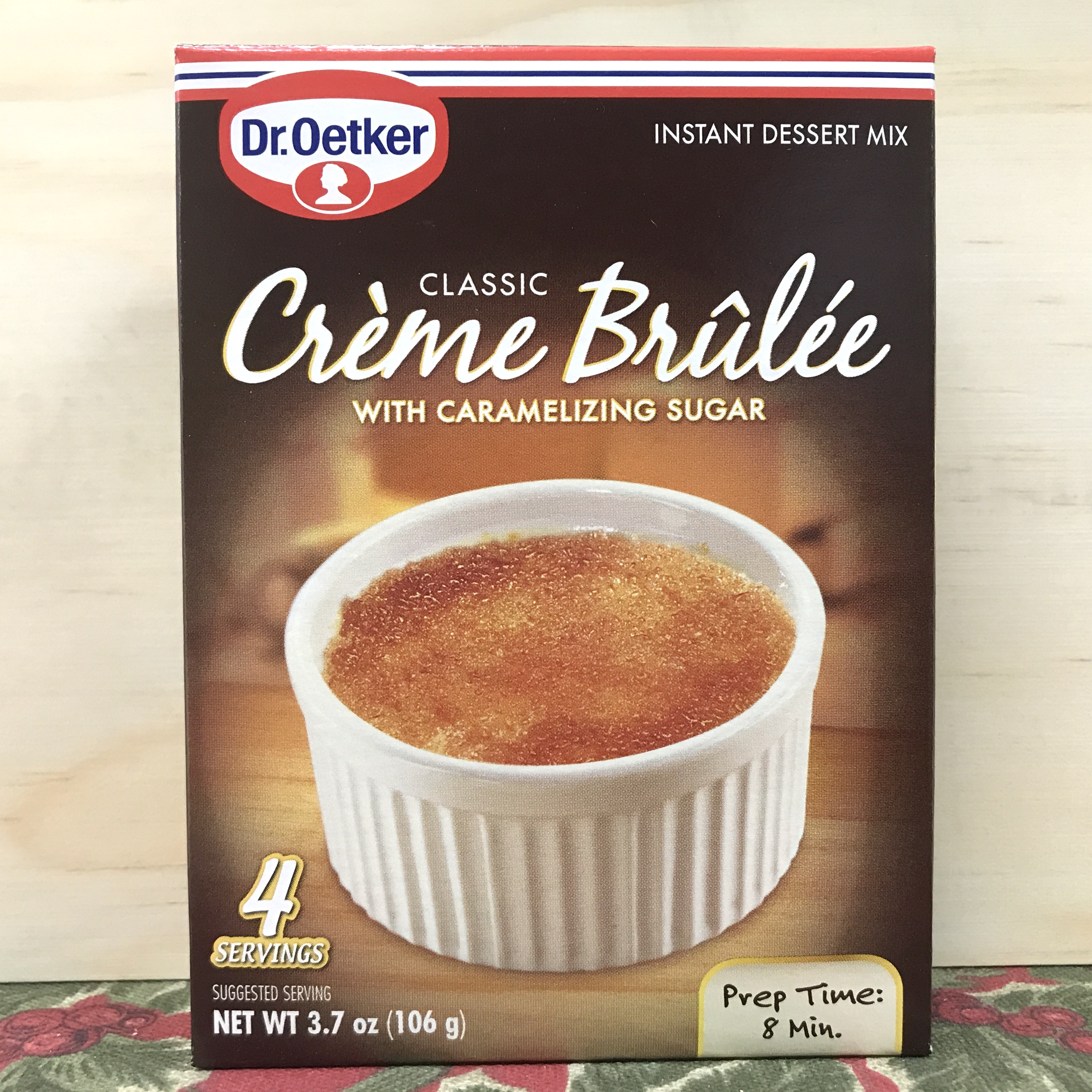 Dr.Oetker Classic Creme Brulee mix 3.7 oz